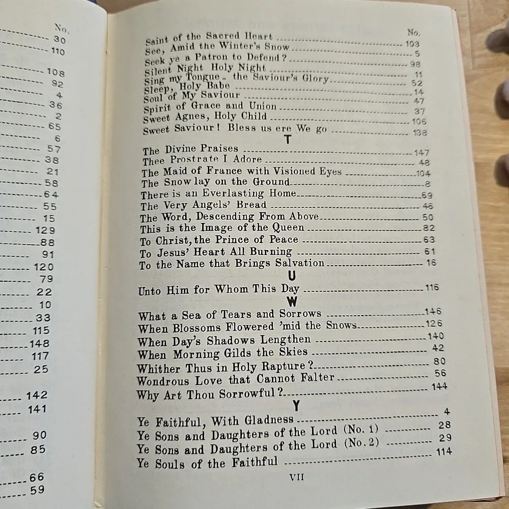 Vintage St. Gregory Hymnal & Catholic Choir Book 1947 Melody Edition Sheet Music